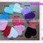Printed Heart Shabby Chiffon Flower Trim Lovely Flower Decoration in Stock