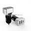 New 3 Interface Smart car charge USB TYPE-C car charger Type-C fast charge