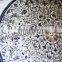 Mother of Pearl Table Marble Inlaid White Table Top