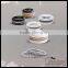 Chameleon CZ Stone Twinkle Stack Ring Diamond Engagement Ring, One Set 4 Rings