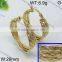 Fashion Wholesale stainless steel golden earring hooks
