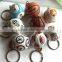 2016 Olymplic games PVC sports football/soccer keychain, countries flag football keychain /ring