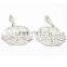best selling 316L stainless steel slice earrings for women
