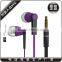 led earphone with mic high quality design and quality free samples offered