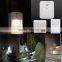 White Color and Battery Power Source led motion sensor night light with switch for indoor