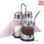 glass condiment bottle glass condiment container glass condiment set