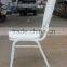 Stackable Assembled White French Louis Dining Chair Wedding Chair,aluminum frame thickness:1.8mm or 2.0mm