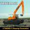 34Ton Swamp Buggy Amphibious Dredging Excavator Manufacturer