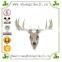 factory custom-made handmade carved fashion polyresin holiday deer decor