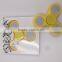2017 Hot sales !!!Factory price hand spinner fidget spinner with flashing Glow