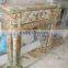 POLISHED MULTI GREEN ONYX FIREPLACES