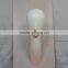 Matt White Wall mounted female mannequin head for hat and wig Shore Display