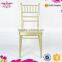 2015 Wholesale Qindao Sinofur good price aluminium chiavari chair for wedding