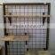 2016 antique washed white wooden wall holder, decorative wooden shelf
