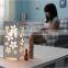 High-grade hollow carved lamp Household carved aromatherapy decorate table lamp essential oil table lamp