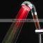LED Colorful Changing LED Negative Ion Electric Shower Head, Rain Spa Healthy Shower Head For Sale