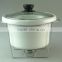 plain white ceramic pots , white ceramic soup tureen with lid , Ceramic stew pot with iron stand