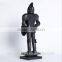 Wholesale Vintage metal knight statue bar decor