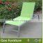 Garden powder coating frame Lounge with fabirc