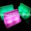 Wedding events Cheap outdoor 16 colors change illuminated wireless led shelf brackets
