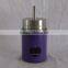 metal coated glass vinegar bottle with vegetable With Good Service