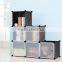 Personalized DIY Plastic Storage Bookcase With Doors