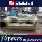 White antique french leather sofa 996