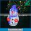 Battery Operated Led Light Acrylic Snowman Christmas Gift
