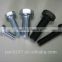The black color hex bolt with cheap price