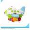 New Hot DIY Assembly Plastic Kids Cartoon Airplane Education Toys With Tool aircraft from dongguan city