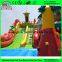 New style inflatable bounce house 0.55mmPVC dragon fun city giant inflatable slides for sale