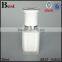 cosmetic 30ml 60ml white color square plastic acrylic lotion bottle with pump
