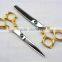 2015 New YF0438Japanese steel zodiac Monkey hair scissor