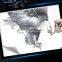 LED Light pad Art A4 Stencil Board Acrylic Painting led light box tracer