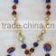Gold plated pearl beads Pendant necklace EARRING set