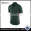 MGOO Factory Wholesale Sport Wear Gym Wear Polo T-Shirt Mens Dry Fit Polo Shirt Splicing With Two Colors