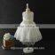 summer hot selling party dress for 2-12 years old girls sequines pink white wedding dress