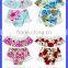 Hot Sale Children Summer Clothes Flower Pattern Printed Newborn Baby Clothing Romper Top+Shorts Matching Sets