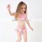 S60576B 2017 Fashion cute children's swimsuit girls bikini swimwear