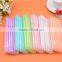 Multicolor plastice ballpoint ball 0.5mm black student ballpoint pen