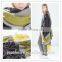 2014 Winter Fashion Hot Sale Gray and Yellow Plaid Scarf