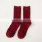 2016 hot sell product women socks beautiful candy color cotton tube socks/boat socks