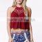 Fashion women t-shirts Summer women blouses and sleeveless tops wholesale women clothing 2017