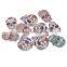 Hinoki Wood Sewing Buttons Scrapbooking 2 Holes Skull At Random