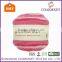 Charmkey wholesale dyed cake yarn blend hair wool acrylic yarn easy-care crochet fancy yarn