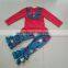 Fall Children Costumes Clothes Baby Girl Clothing Sets New Fashion Kids Boutique Outfits