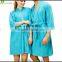 Men cotton fabric bathrobes kimono collar robes thin bright color night robes for home robe