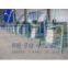 Manual operated chain link fence machine