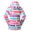 Allover print sublimation jacket snow clothing crane snow ski wear