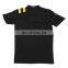 High quality short sleeve black polo shirt for men